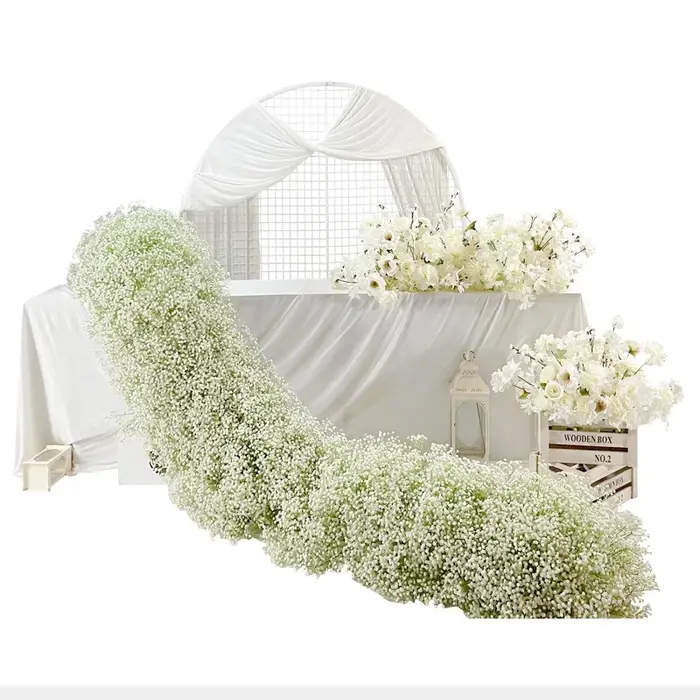 Bouquet de fleurs d'hortensia artificielles pour décoration de la maison