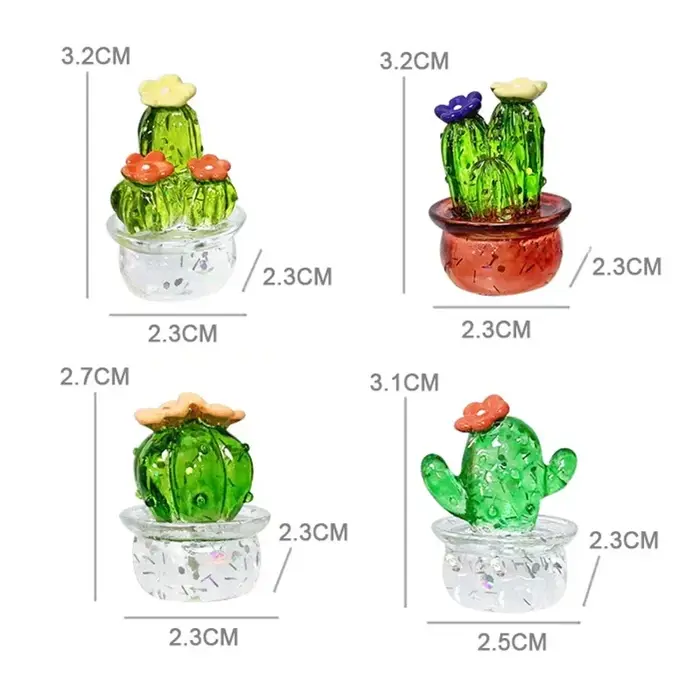 Cactus ornements décoration Mini bonsaï mignon