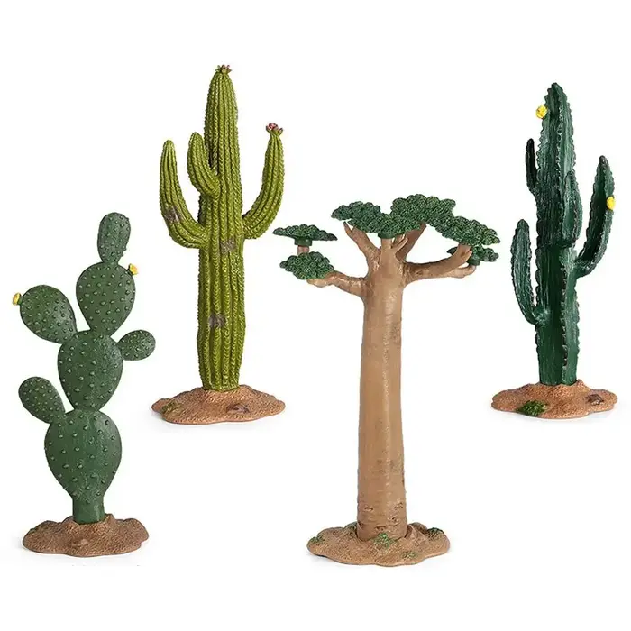 Modèles de Cactus artificiels en plastique