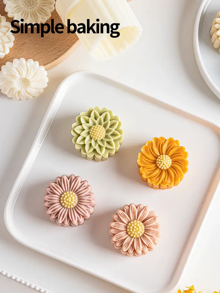 Moule à pâtisserie en forme de marguerite