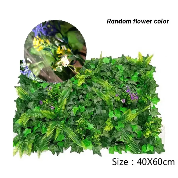 40*60 cm pelouse artificielle plante herbe mur toile de fond fleurs