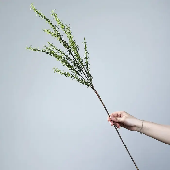 6 pièces de plantes artificielles décoratives pour café