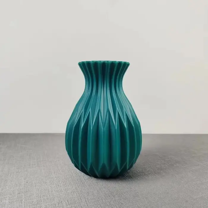 Vase à fleurs moderne en plastique blanc, Pot de fleur, panier nordique, décoration de salon de mais