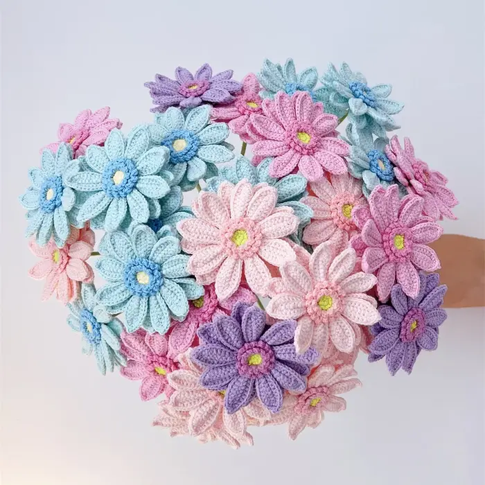 Bouquets de chrysanthème Ins au Crochet
