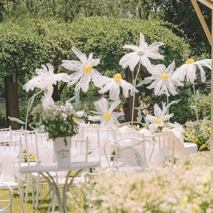 Grandes Fleurs Artificielles pour Mariage