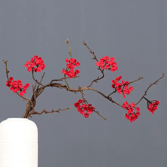 InjFlowers-Fleurs artificielles en rotin