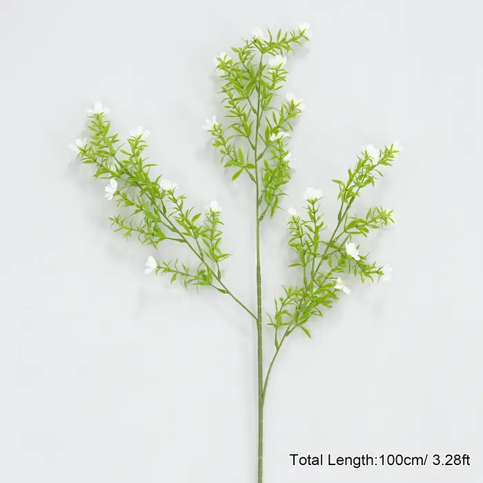 Branche artificielle A5455, plantes vertes, herbe à roseaux, feuilles de pin, décoration d'expositio