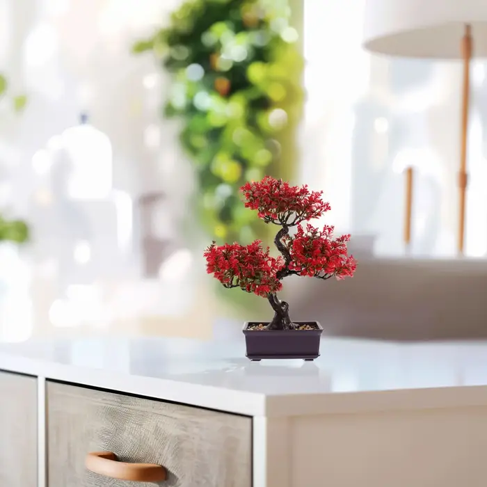 Fausses plantes en pot