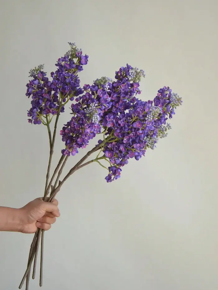 Fleur de lilas artificielles 24.8 pouces
