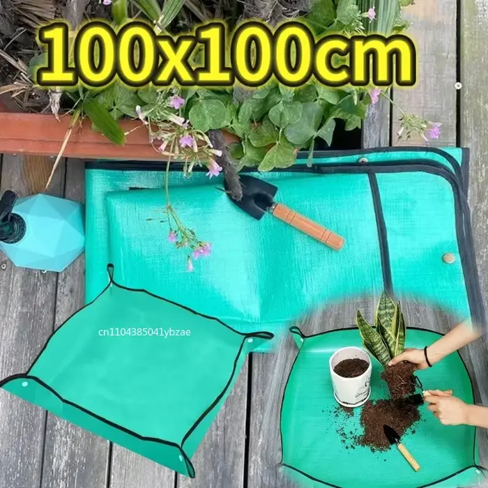 Tapis de jardinage carré pour plantes