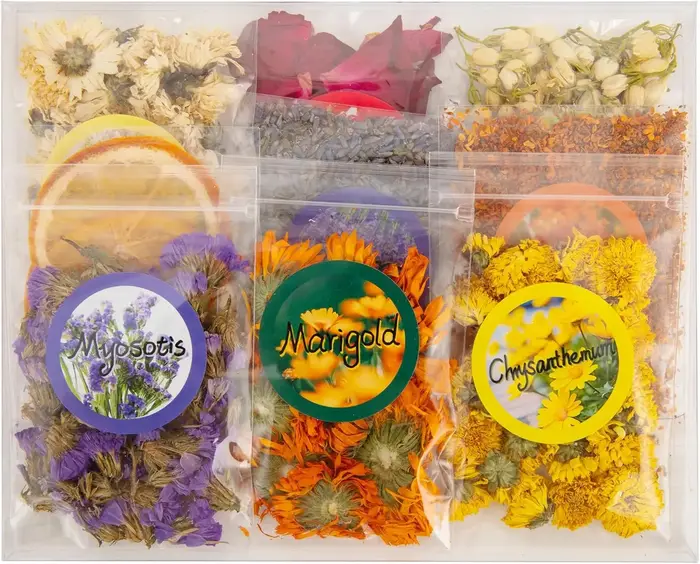 Fleurs sèches naturelles 50-200g