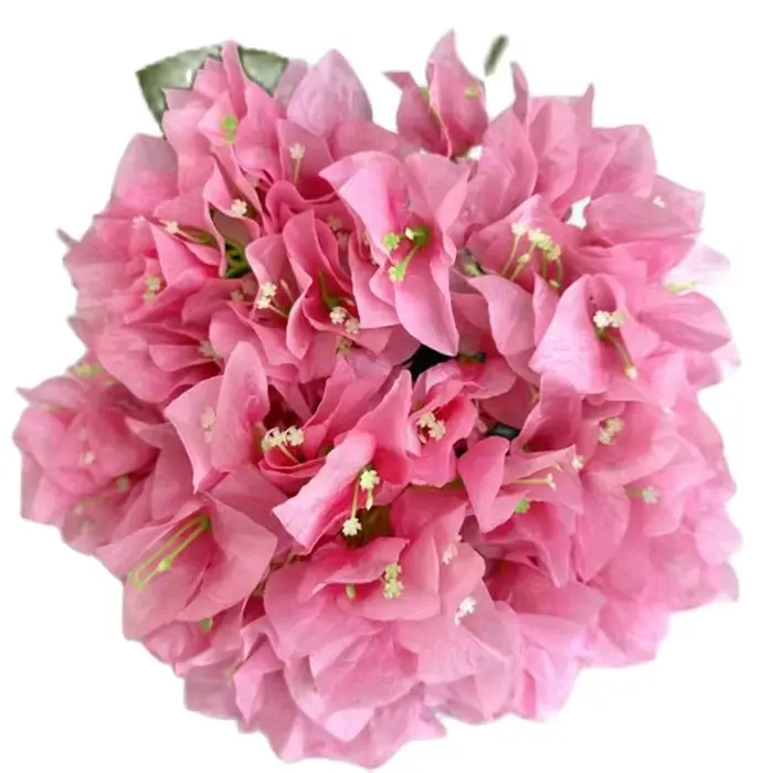 Un Bouquet de fausses fleurs de bougainville pour mariage