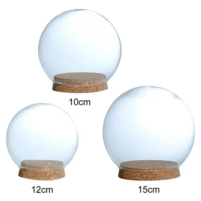 Verre Décoratif avantavec Base en Bois
