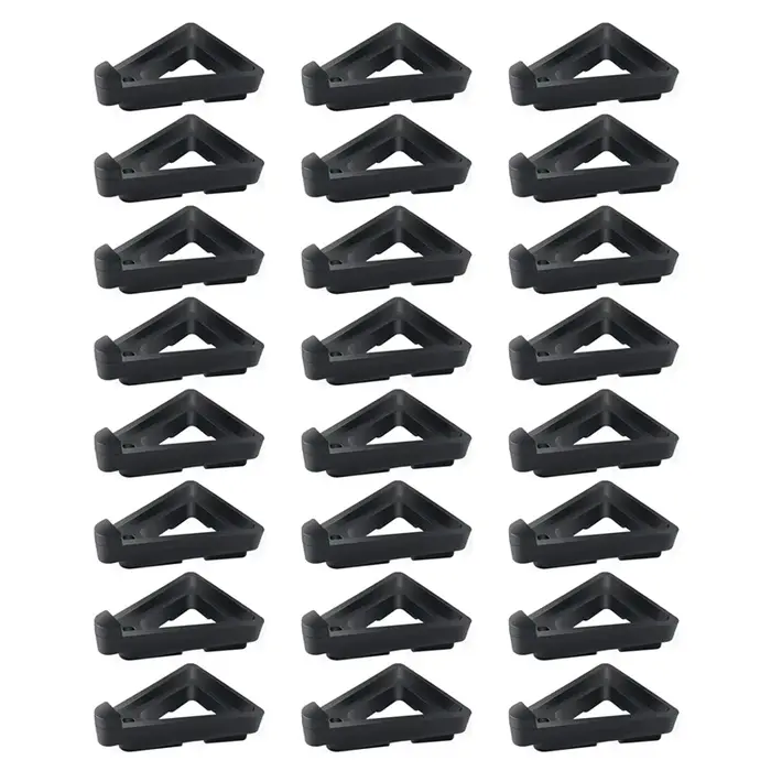 Pour jardinières extérieures pour pieds de Pot de jardin 24 pièces supports invisibles respirants rehausseurs d'orteils