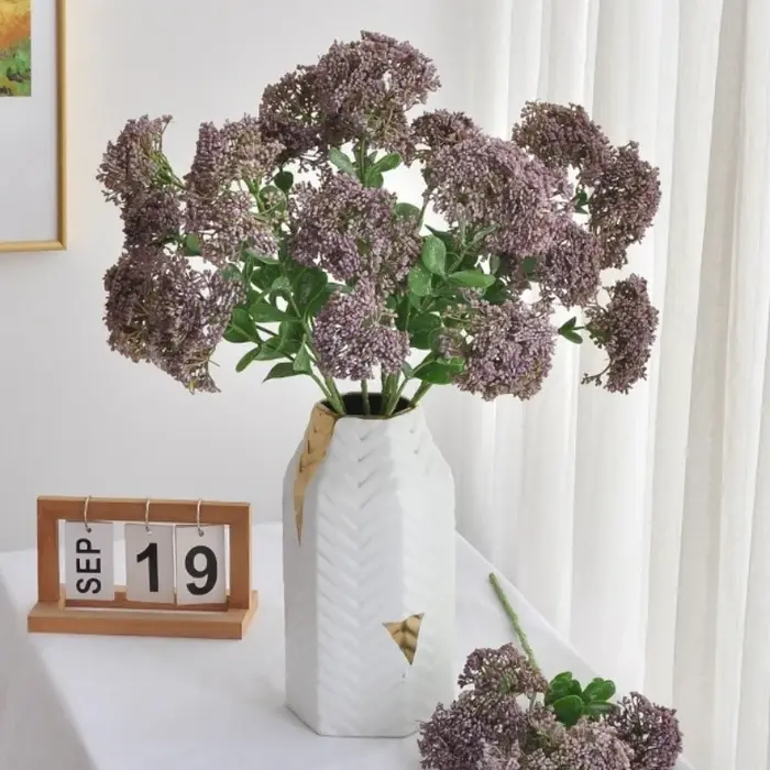 Fruits d'hortensia artificiels 58CM