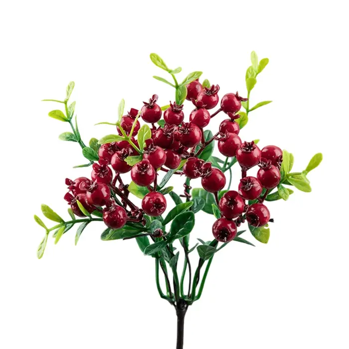 Arrangement de fleurs de baies artificielles