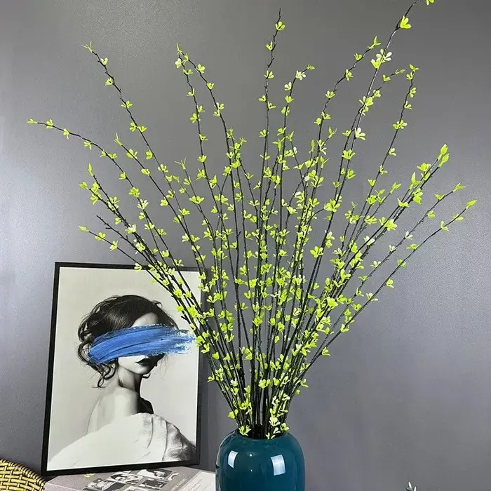 3 pièces de bourgeons de saule artificiels en soie