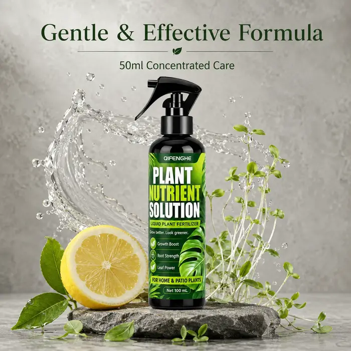 Engrais liquide pour plantes 100 ml, solution nutritive universelle pour plantes d'intérieur et d'extérieur en pot, soin de la croissance des racines et des feuilles, santé des plantes