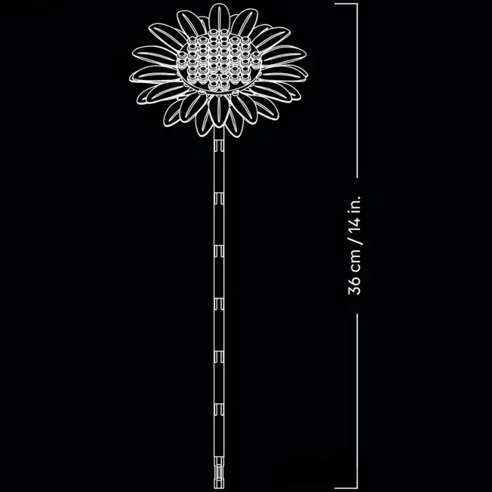 Blocs de construction en forme de bouquet de tournesols, compatibles avec Legoed, modèle de fleurs artificielles, décoration de la maison, plante de bureau, cadeaux à assembler