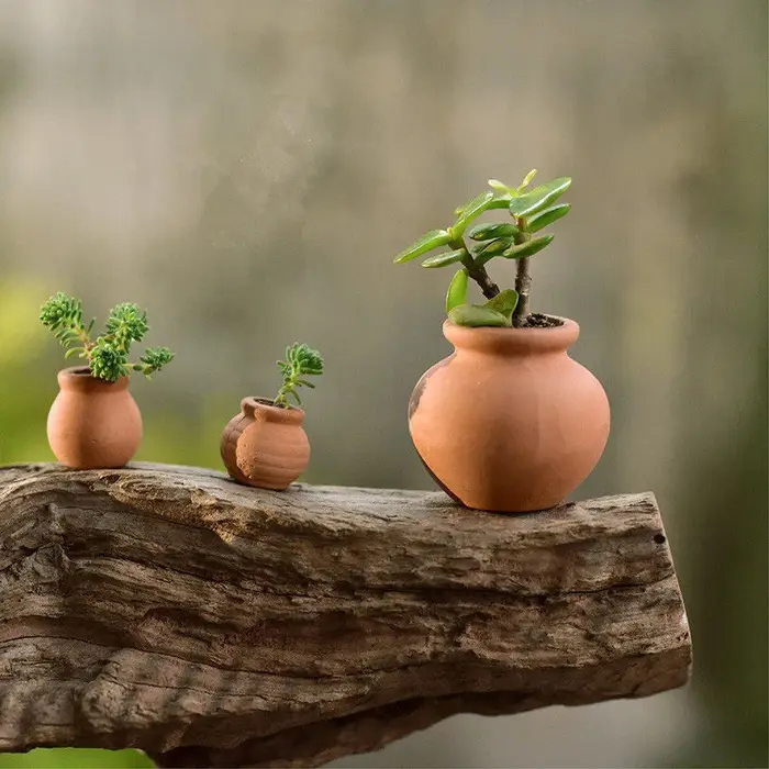 Mini Vase décoratif pour maison de poupée 1:12