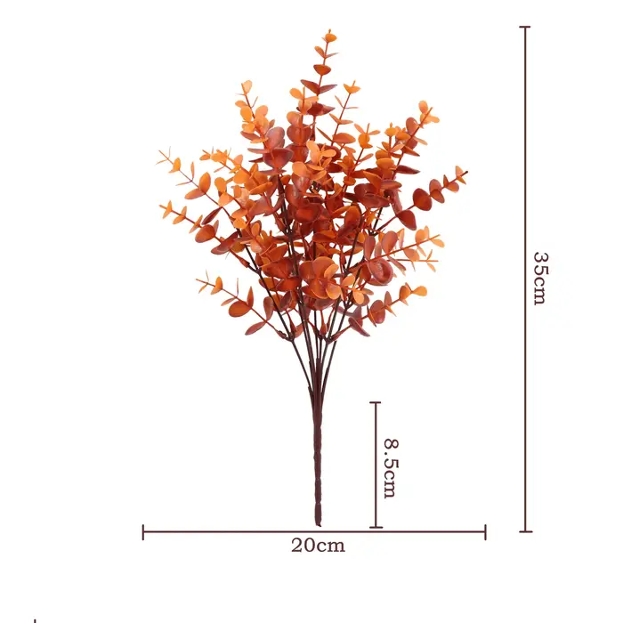 Fleurs artificielles d'automne pour la décoration de la maison