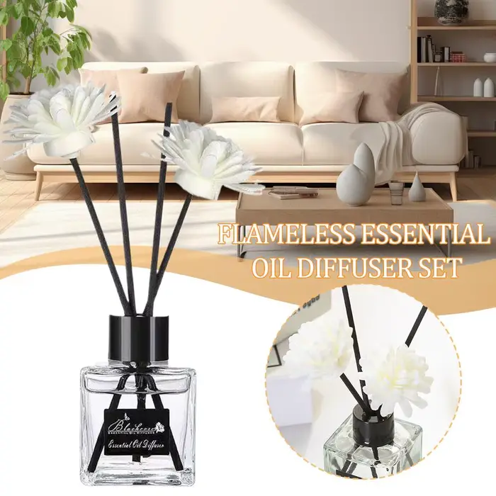 Désodorisant d'air à l'extrait végétal, liquide aromatique longue durée, huile diffuseur d'arômes premium, parfum longue durée pour la maison