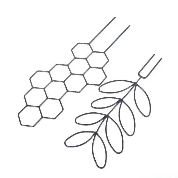 Lot de 3 Supports de Plantes d'Intérieur et d'Extérieur