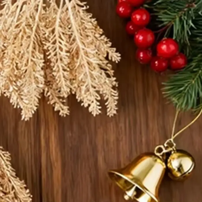 Plantes artificielles or blé oreille arbre de noël décor maison chambre arc de mariage accessoire