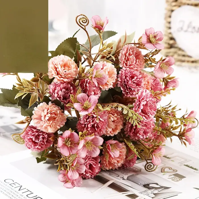 Fleurs Artificielles pour Décoration de Mariage et Maison