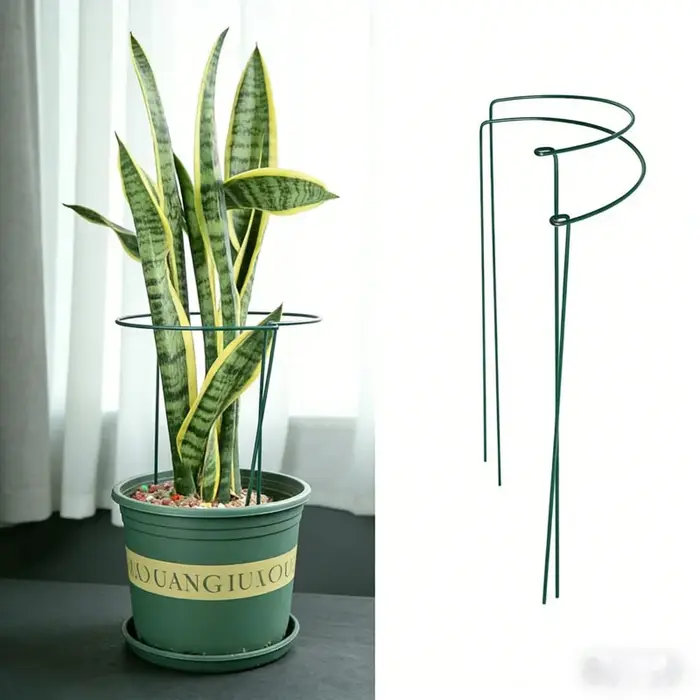 Support de treillis métallique semi-circulaire 35 cm (6-12 pièces) pour plantes d'intérieur
