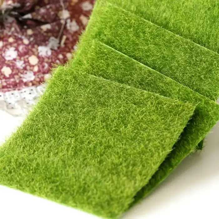 Micro Mousse de Décoration de Paysage, Mini Plantes Artificielles de Simulation de Jardin Dégradé, P