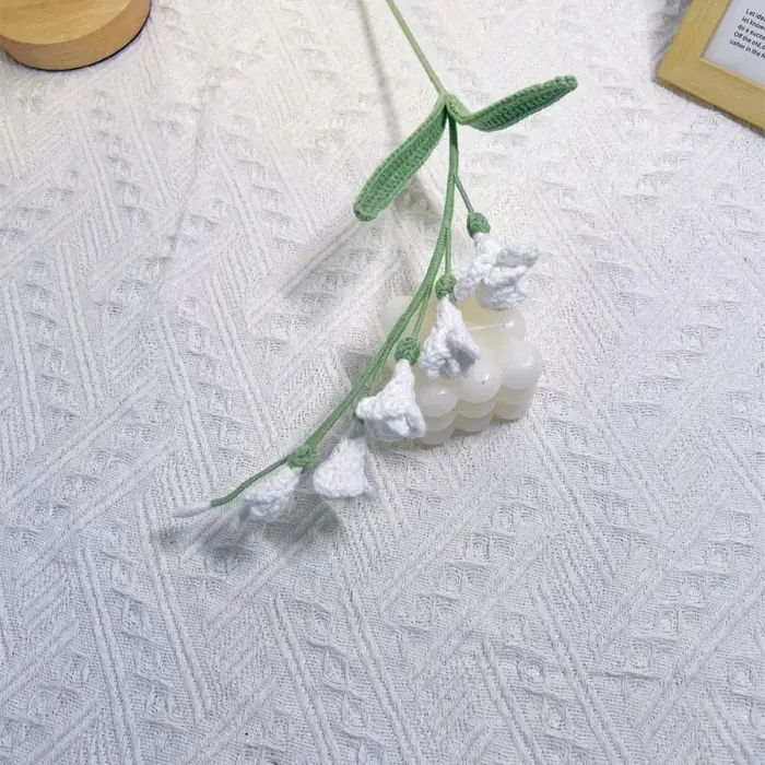 Bouquet de fleurs en fil fini à plusieurs têtes