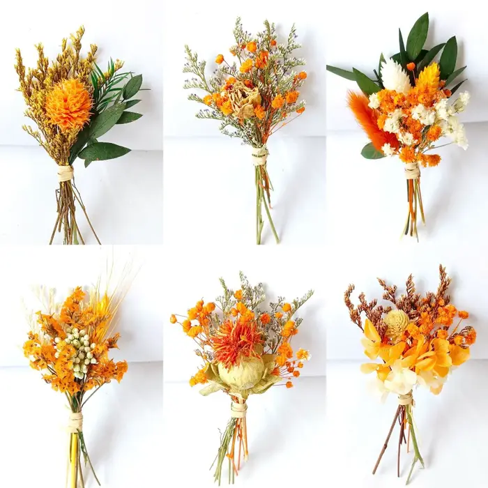 Bouquet de fleurs séchées de haute qualité