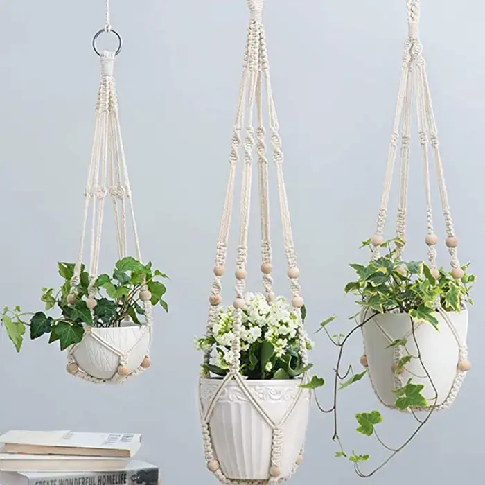 Panier suspendu pour plantes vertes de jardinage
