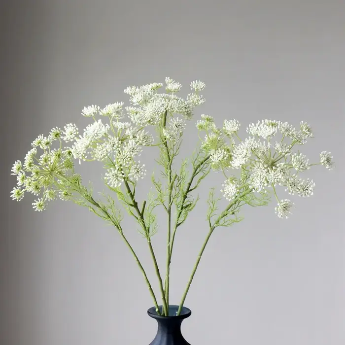 Grande fleur en dentelle artificielle en mousse pour décoration de mariage