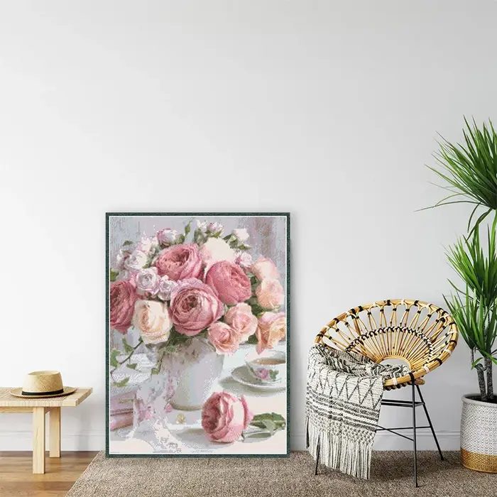 Série de vases à fleurs