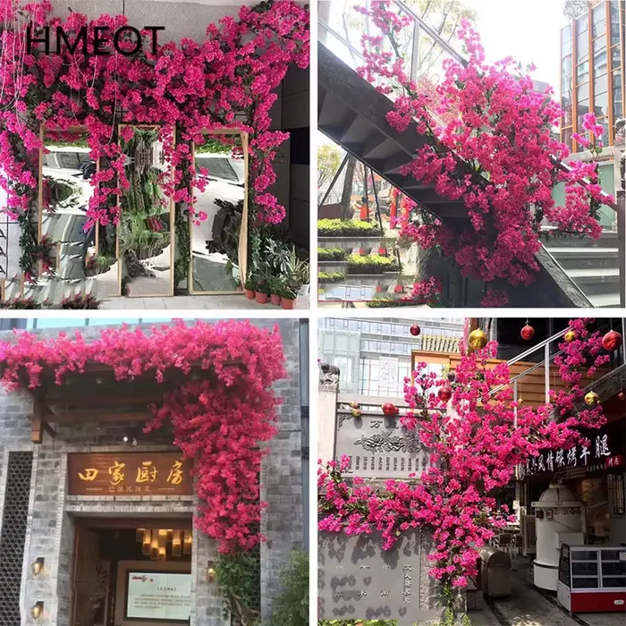 Fleur artificielle Bougainvillier en soie