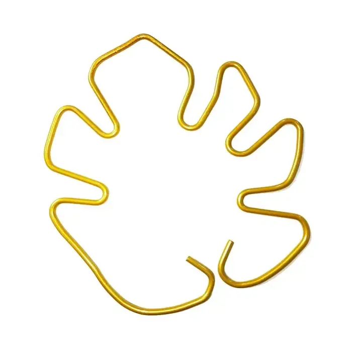 Poteau de support de plante en forme de Monstera, support en alliage robuste, installation facile, s