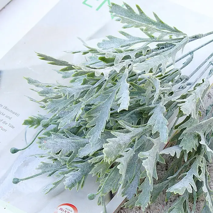 Plante de fleur artificielle de cuir chevelu de chrysanthème pour la maison