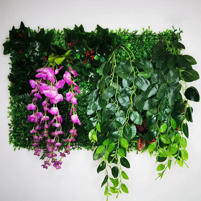 Décoration de la maison plante artificielle pelouse herbe mousse verte faux mur jardin décor intérieur extérieur