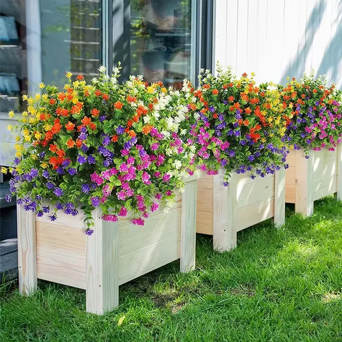 1 paquet de fleurs artificielles