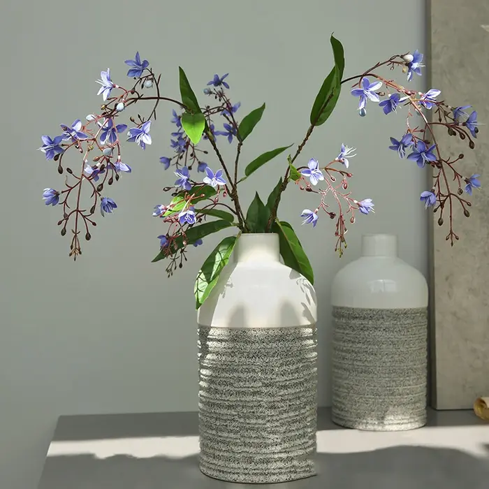 Branche de Fleurs Artificielles de Jasmin Rose