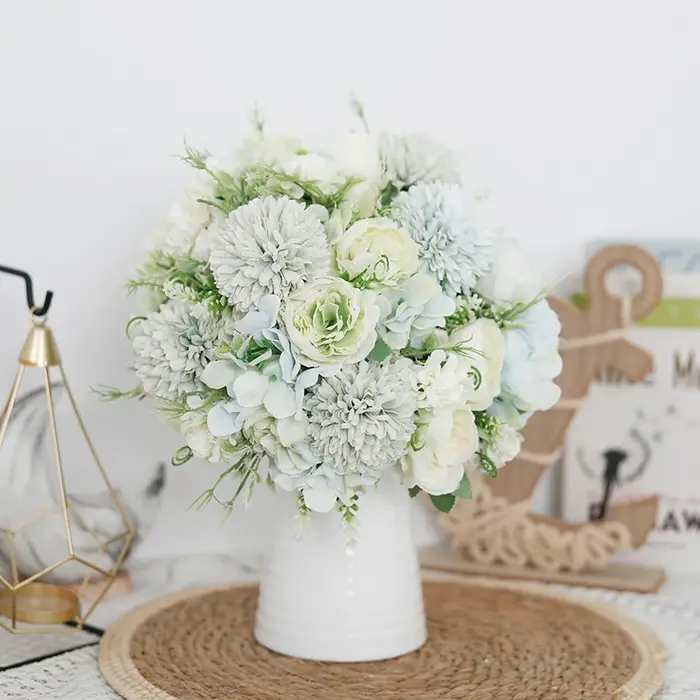 Bouquet hybride de pivoine de fleurs artificielles