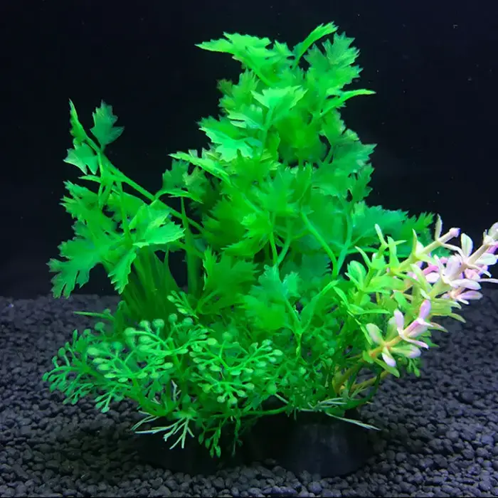 Plantes artificielles de décoration d'aquarium
