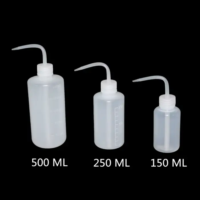 Bouteille à presser en plastique de 150/250/500ml