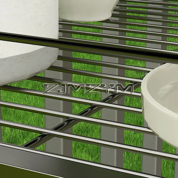 Mir de rangement pour pots de fleurs T1, supports de Cisco, étagère de jardinière de rail de balcon,