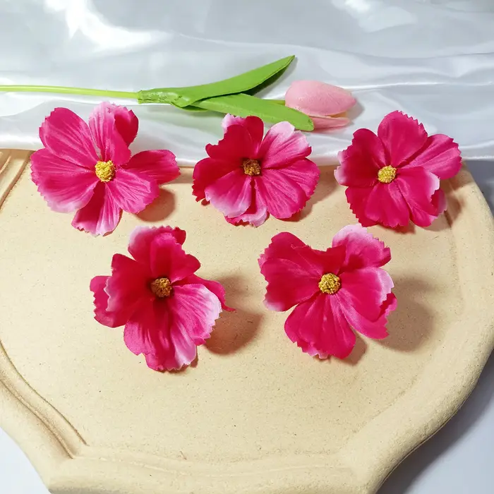 10 pièces Gesang fleurs artificielles Cosmos fleur maison salon décor ornements