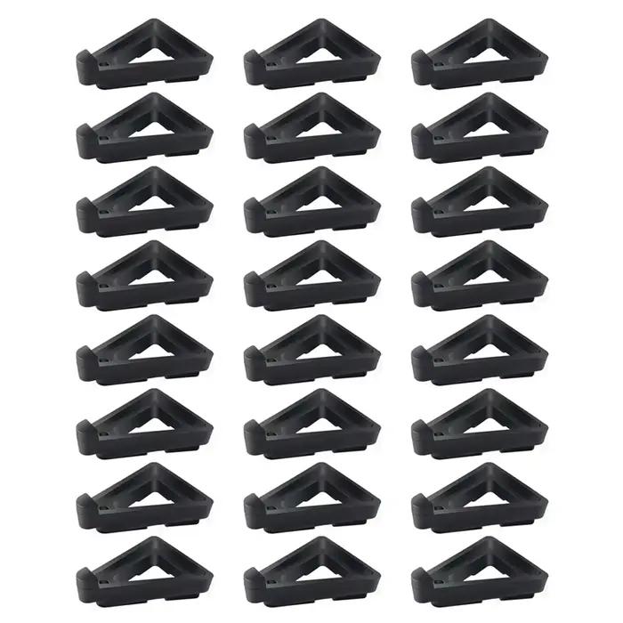 AT19-pour jardinières extérieures pour pieds de Pot de jardin 24 pièces supports invisibles respiran