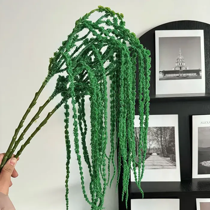 Plantes artificielles de simulation de saule pleureur