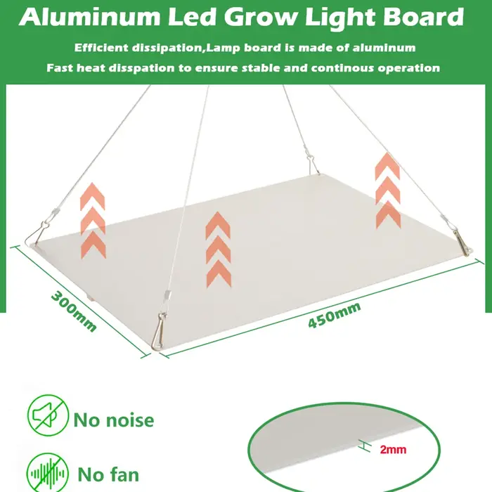Leclstar Quantum LED élèvent la lumière phytolampe végétale et floraison